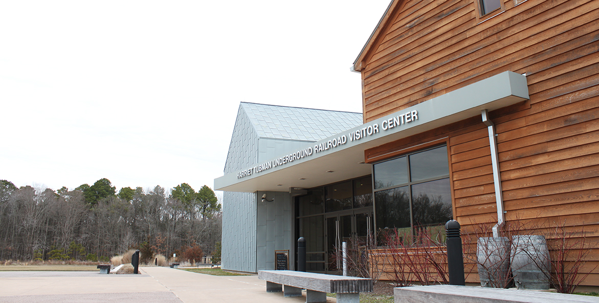 Park visitor center buildings.