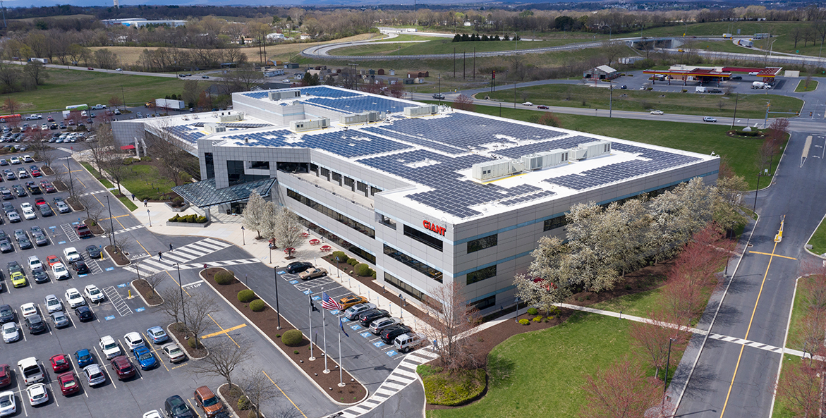 Solar panels at GIANT HQ - GIANT - 1171x593