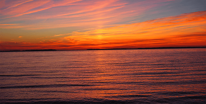 Bay Sunset by Thomas Talling 695x352