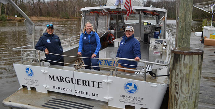 CBF Maryland Women Captains and Educators