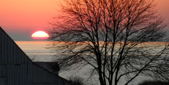 Image of a colorful Chesapeake sunset.