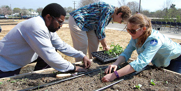 Second Baptist Chuch Garden