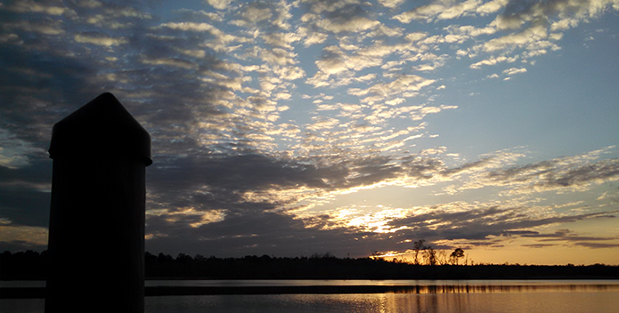 Sunset on the Mattaponi River