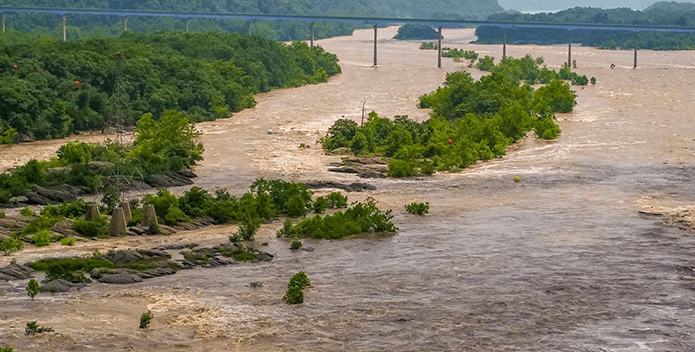 Susquehanna after heavy rains Pavoncella 695x352