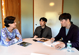 SeungHun Lee, Heehoon Son, and Beth McGee.