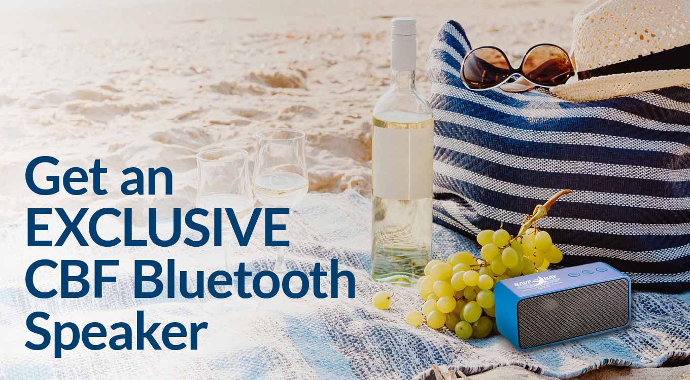 Get an Exclusive CBF Bluetooth Speaker