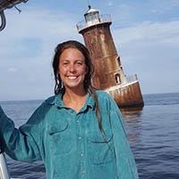CBF's Chesapeake Conservation Corps Member Morgan Jones.