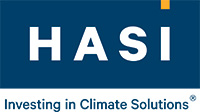 Logo: HASI Investing in Climate Solutions.