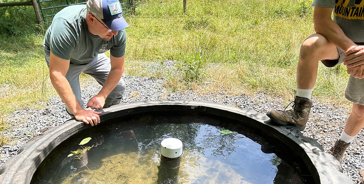 Springtime Restoration Projects Restoring a Spring on Family Land • Chesapeake Bay Foundation