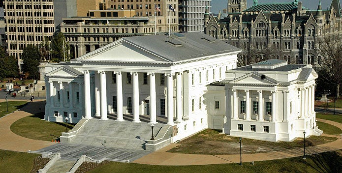 The Virginia capitol