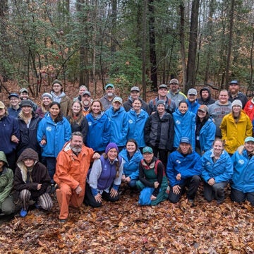Group photo of CBF education staff.